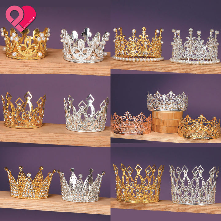 Miniature Metal Crown – Peony Love