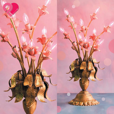Metal Bouquet Lamp
